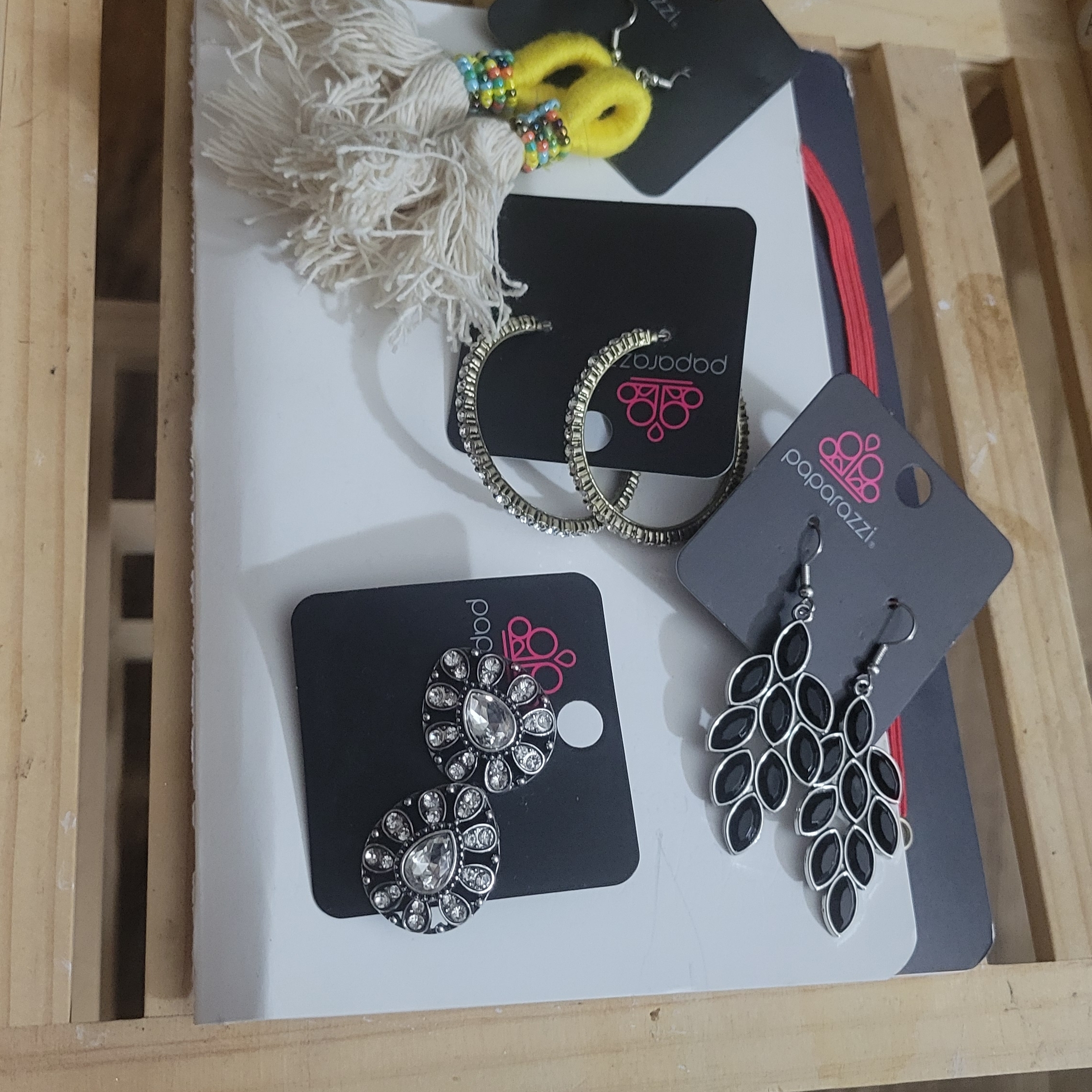 Paparazzi Silver And Black Jewelry Collection